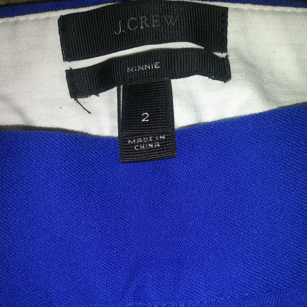 J. Crew MINNIE side zipper Pants